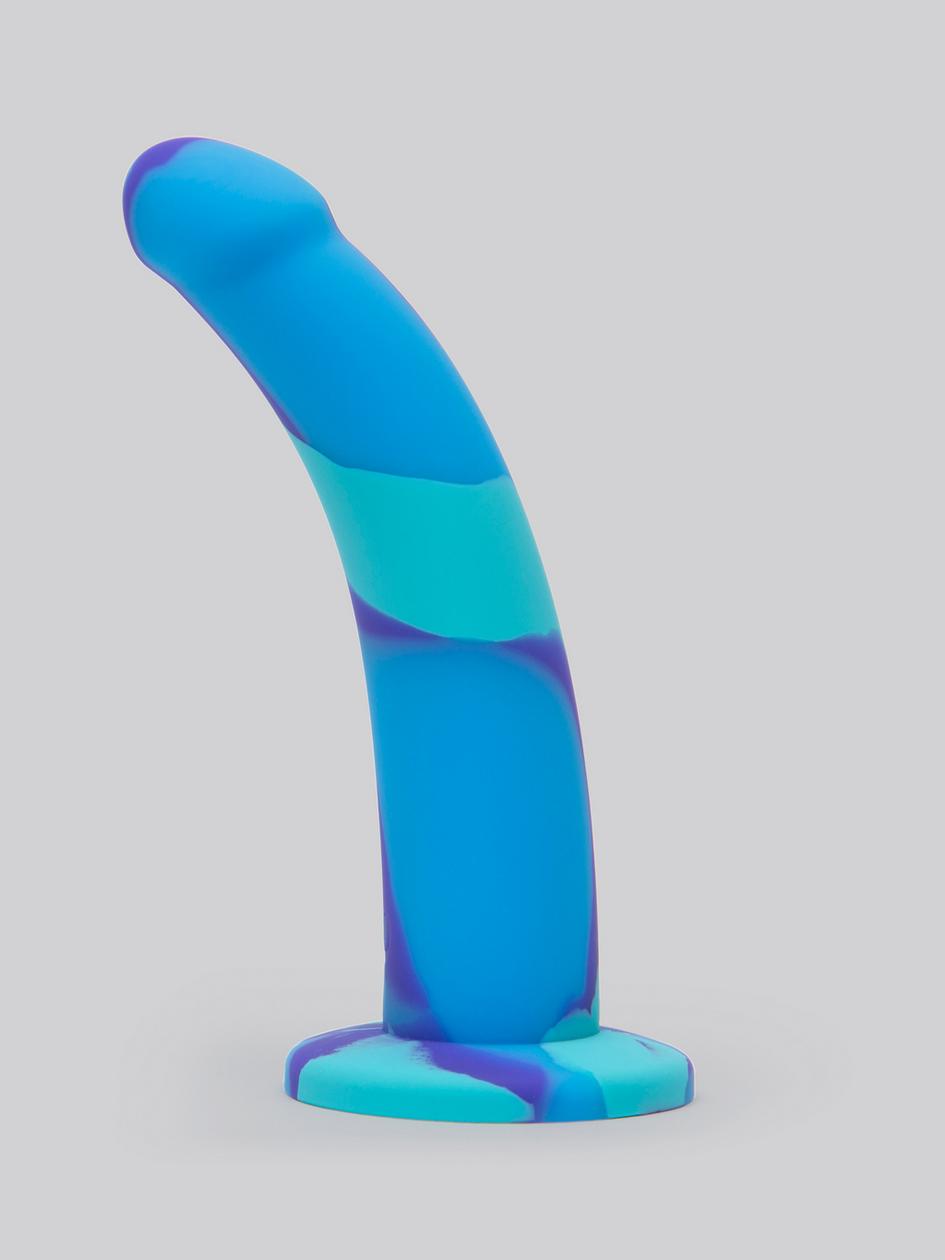 Air and Water Curved Silicone Suction Cup Dildo 7 Inch | Anal Dildos Anal Dildos Anal Dildos