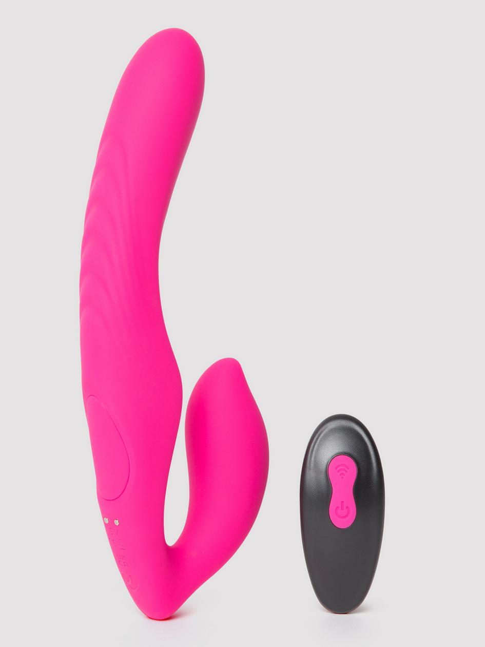 Double Down Rechargeable Remote Control Vibrating Strapless Strap-On | Remote Control Vibrators Remote Control Vibrators Remote Control Vibrators