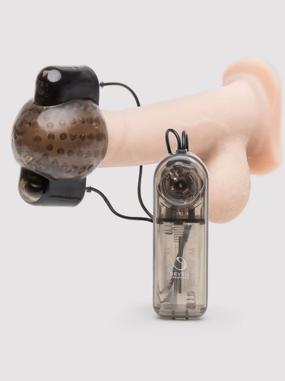 Dual Power Vibrating Penis Head Sleeve | Male Masturbators Blow Job Toys Blow Job Toys