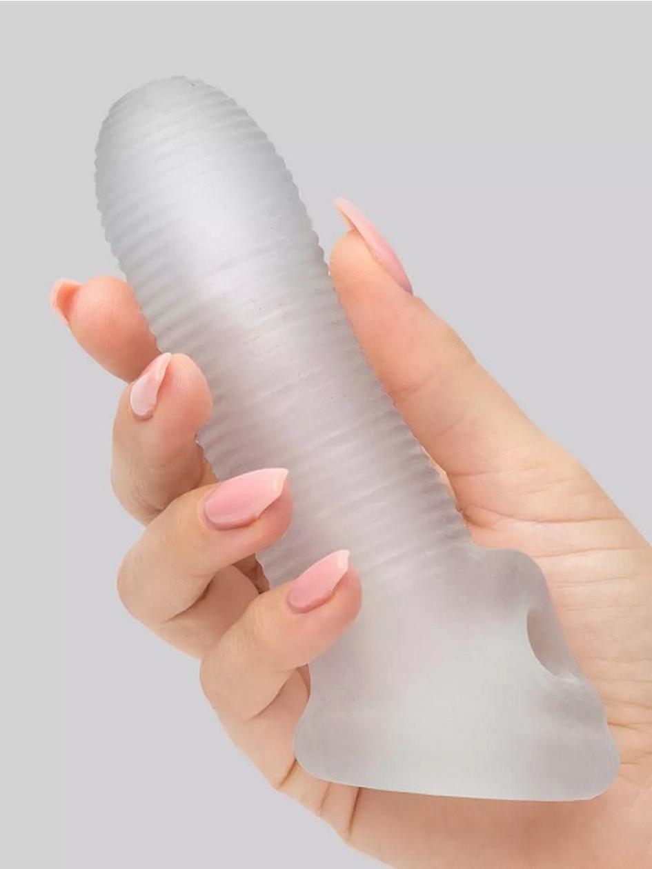 Fat Boy Micro Ribbed 5.5 Inch Penis Sleeve with Ball Loop | Penis Extenders & Sleeves Male Sex Toys Penis Extenders & Sleeves