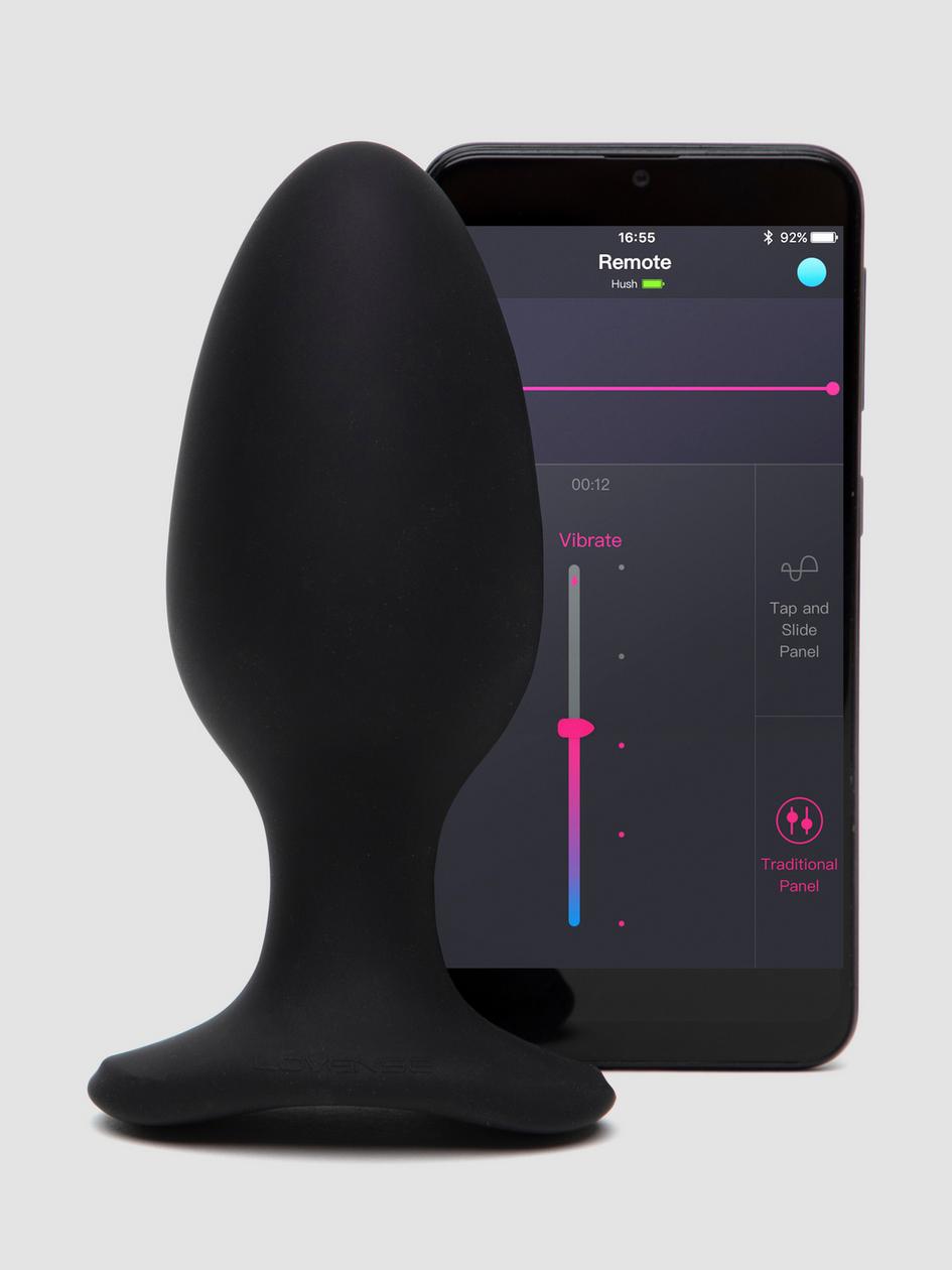 Hush 2 Large App Controlled Rechargeable Vibrating Butt Plug 5 Inch | App Controlled Vibrators App Controlled Vibrators App Controlled Vibrators