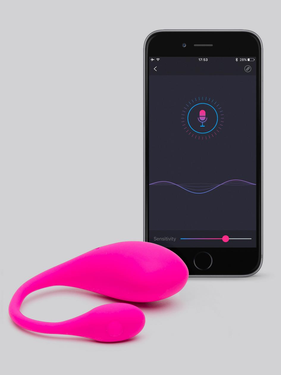 Lush 2 Pink App Controlled Rechargeable Love Egg Vibrator | Vibrating Love Eggs Love Eggs & Jiggle Balls Vibrating Love Eggs