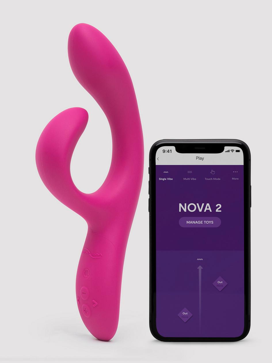 Nova 2 App Controlled Rechargeable Rabbit Vibrator | App Controlled Vibrators App Controlled Vibrators App Controlled Vibrators