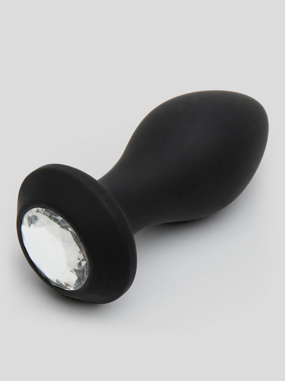 Power Gem Rechargeable Vibrating Silicone Butt Plug 3 Inch | Jewelled Butt Plugs Butt Plugs Jewelled Butt Plugs