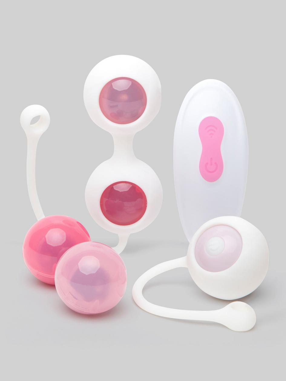 Rechargeable Remote Control Vibrating Kegel Ball Set | Vibrating Love Eggs Jiggle Balls & Ben Wa Balls Jiggle Balls & Ben Wa Balls