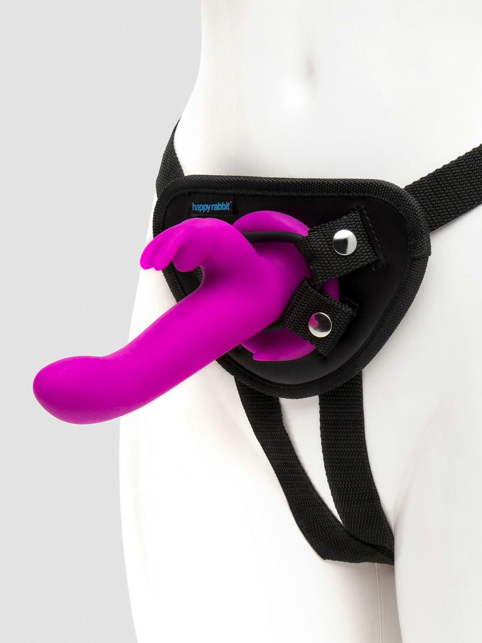 Rechargeable Vibrating Strap-On Harness Set | Strap On Kits Sex Toys for Couples Strap On Kits