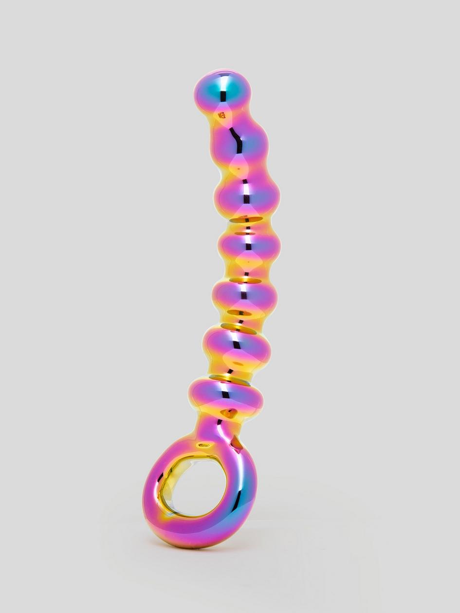 Sensual Glass Iridescent Anal Beads | Anal Beads Anal Beads Anal Beads