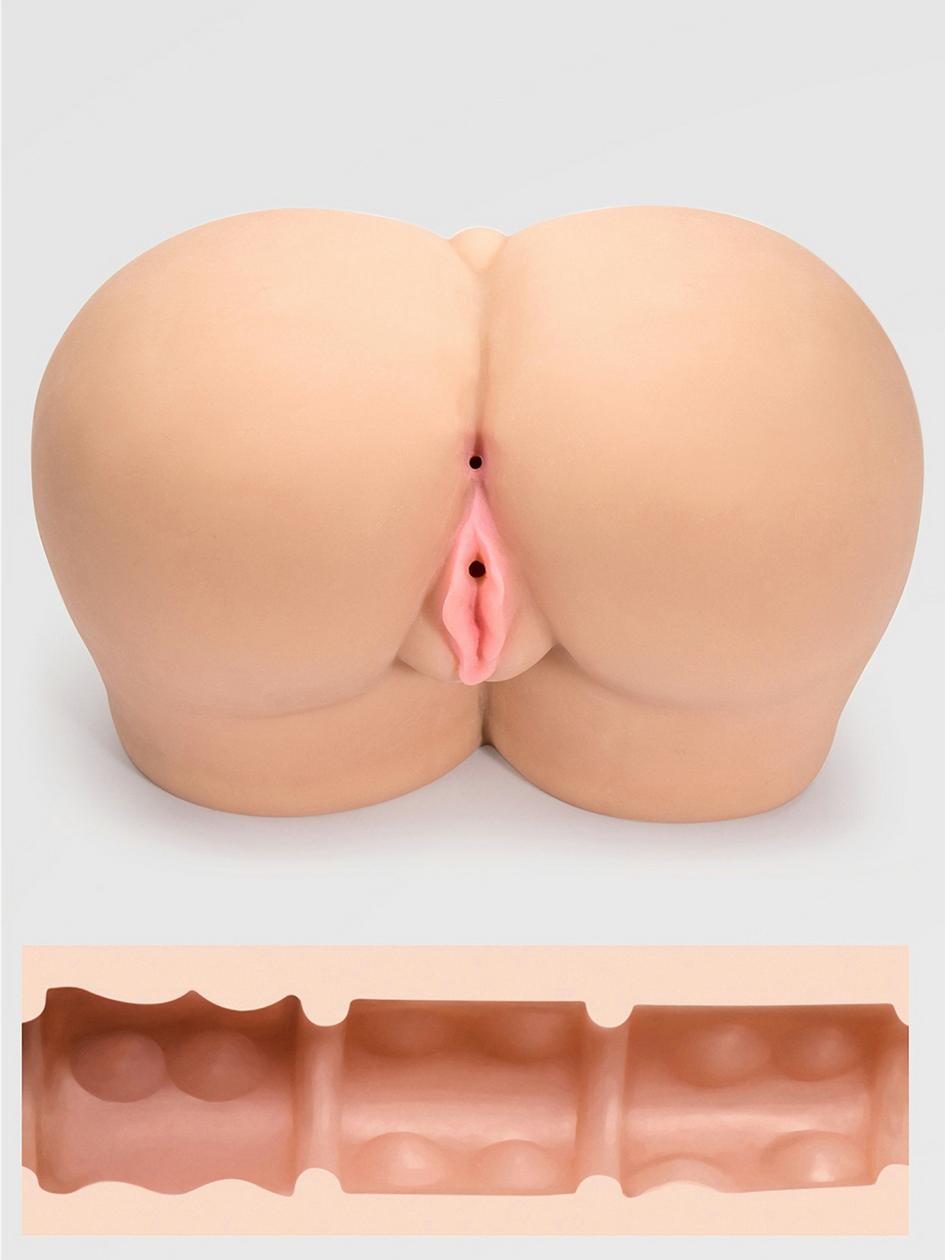 THRUST Pro Elite Alana Ribbed Vagina and Ass Masturbator 7kg | Realistic Vaginas Male Sex Toys Realistic Butts