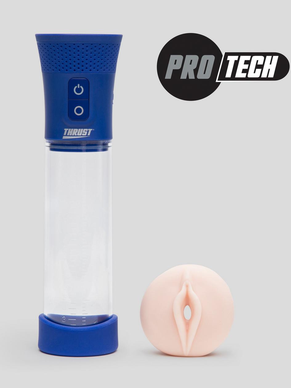 THRUST Pro Tech Realistic Vagina Automatic Pump | Realistic Vaginas Male Sex Toys Penis Pumps