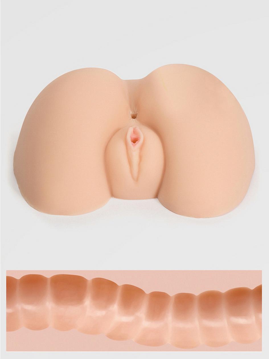 THRUST Pro Xtra Taylor Ribbed Realistic Vagina and Ass 770g | Realistic Butts Male Sex Toys Realistic Butts