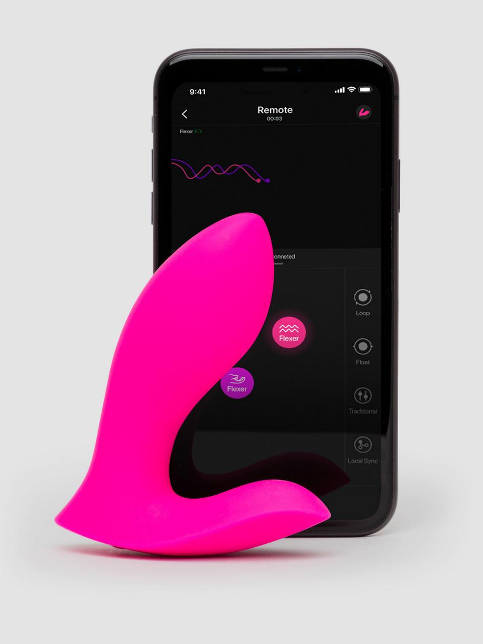 Flexer App Controlled Silicone Hands-Free Wearable Knicker Vibrator | Clitoral Vibrators App Controlled Vibrators App Controlled Vibrators