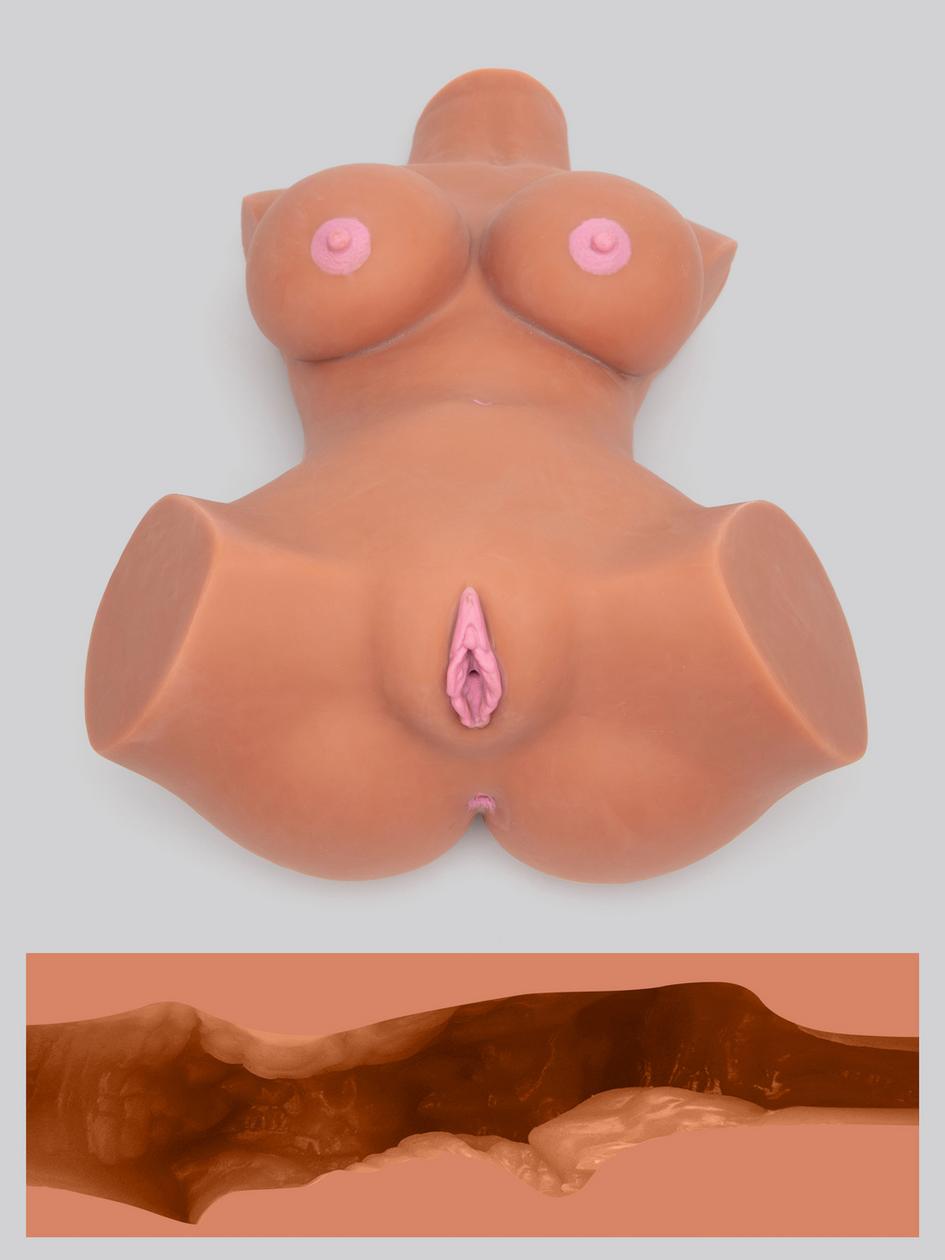 THRUST Pro Elite Courtney Realistic Vagina, Ass and Tits Masturbator 7.5kg | Realistic Vaginas Male Sex Toys Realistic Butts