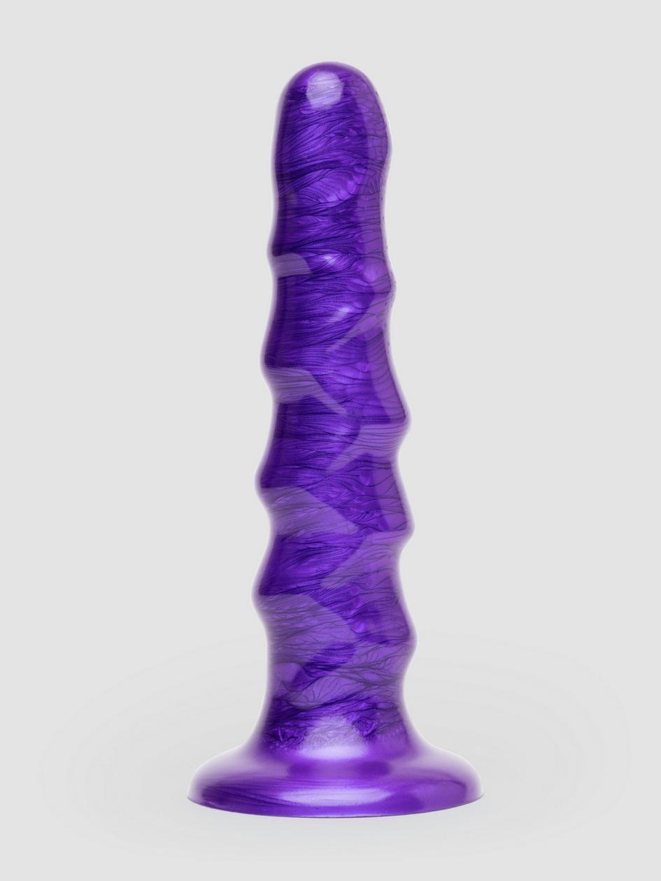 New Wave Metallic Wavy Textured Dildo 6.5 Inch | Non-Realistic Dildos Dildos Non-Realistic Dildos