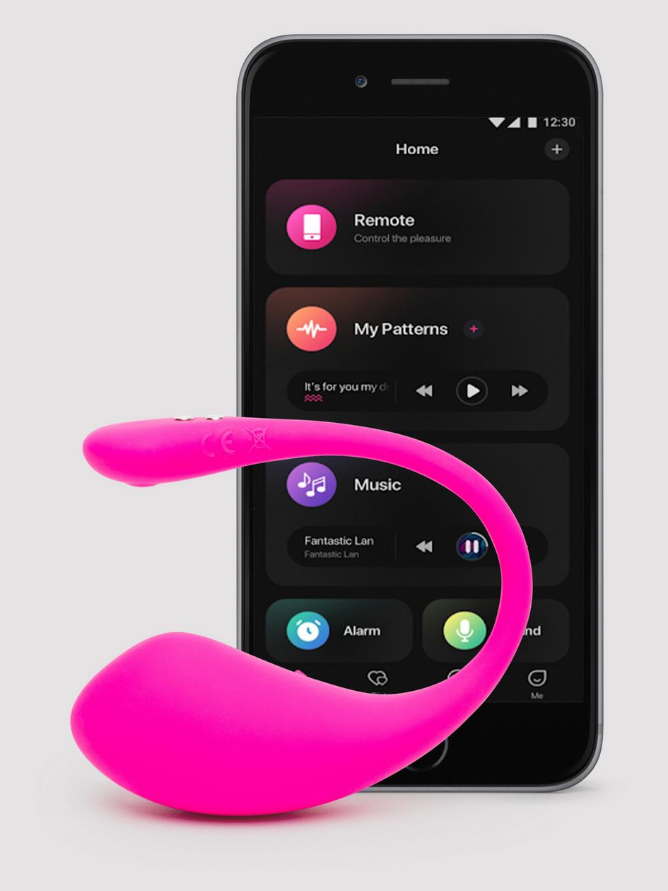 Lush 3 App Controlled Rechargeable Love Egg Vibrator | Vibrating Love Eggs Love Eggs & Jiggle Balls Vibrating Love Eggs